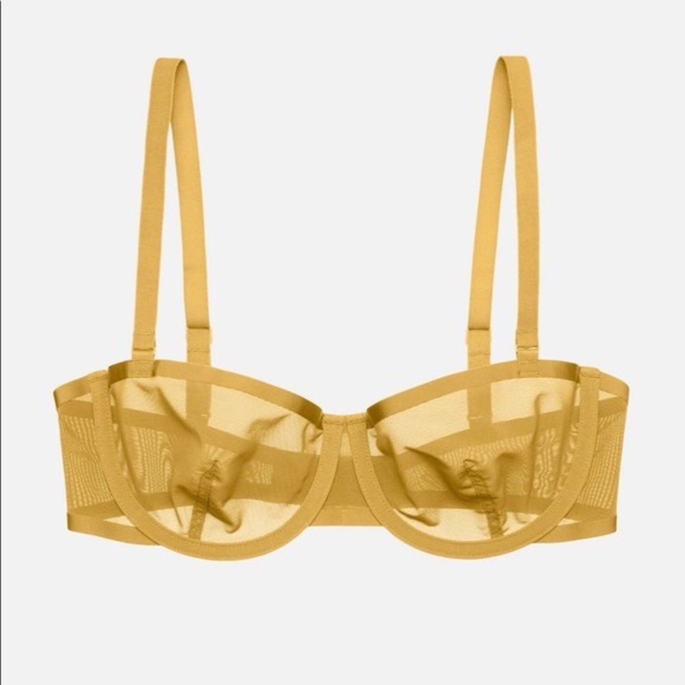 NWT Cuup Balconette Bra in size 30B Gold